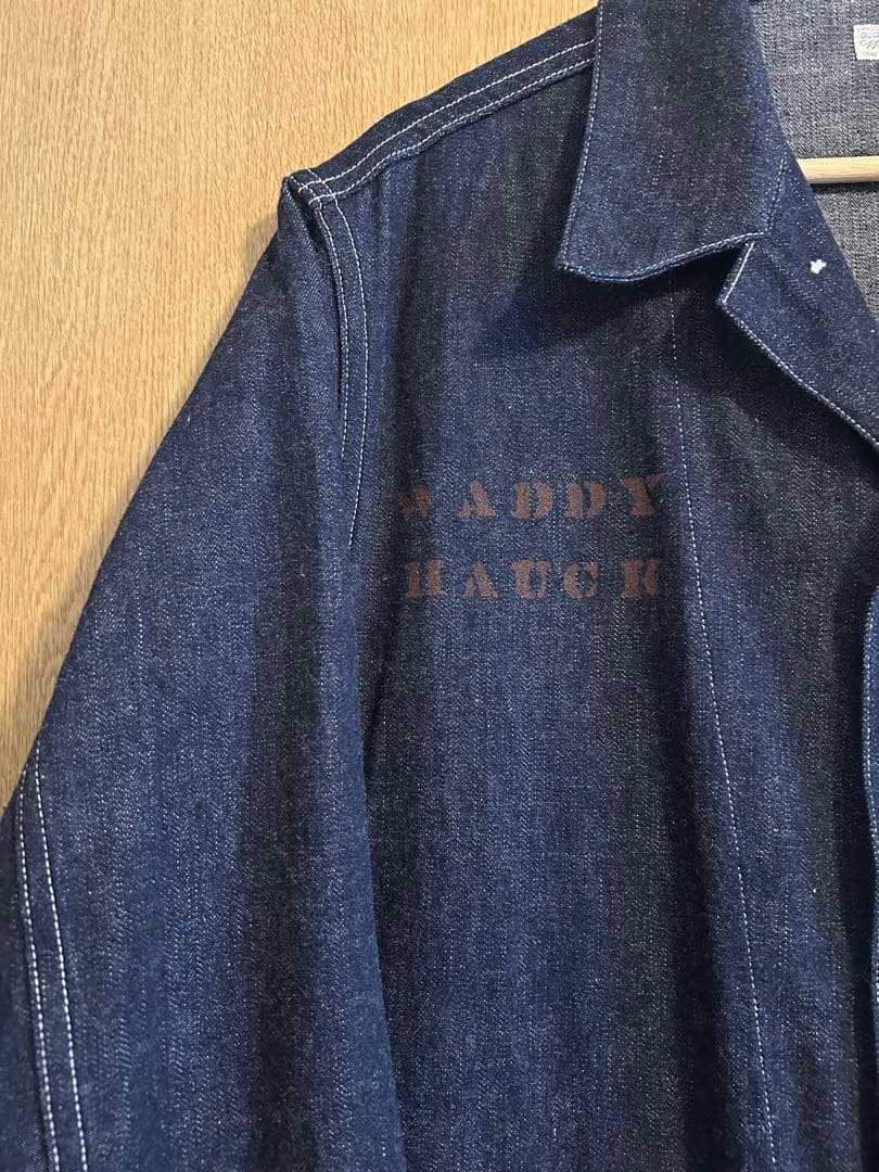 WAREHOUSEウエアハウスUSARMYカバーオール40濃紺美品