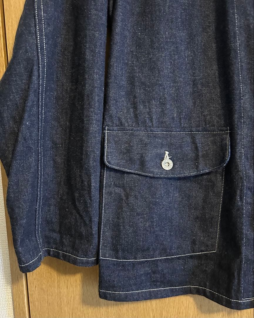 WAREHOUSEウエアハウスUSARMYカバーオール40濃紺美品
