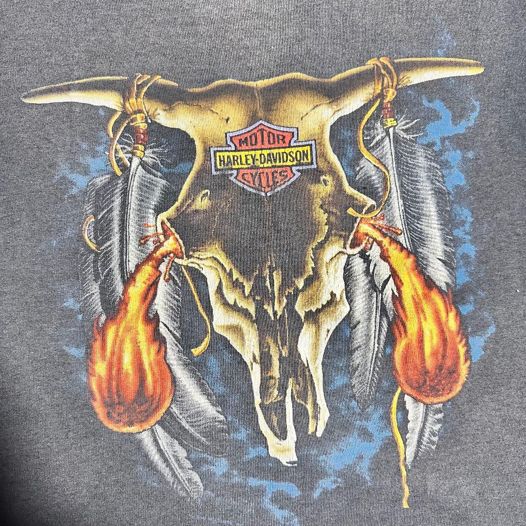80s HARLEY DAVIDSON G-DRAGON着用 T-SHIRT L