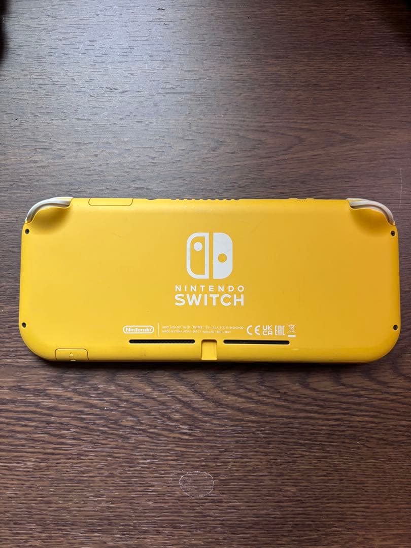 Nintendo Switch Lite イエロー　値下げ相談可 本体のみ
