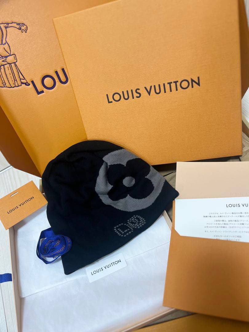 完売！2025ルイヴィトン　ビーニー　LV フィット モノグラム　ニットキャップ