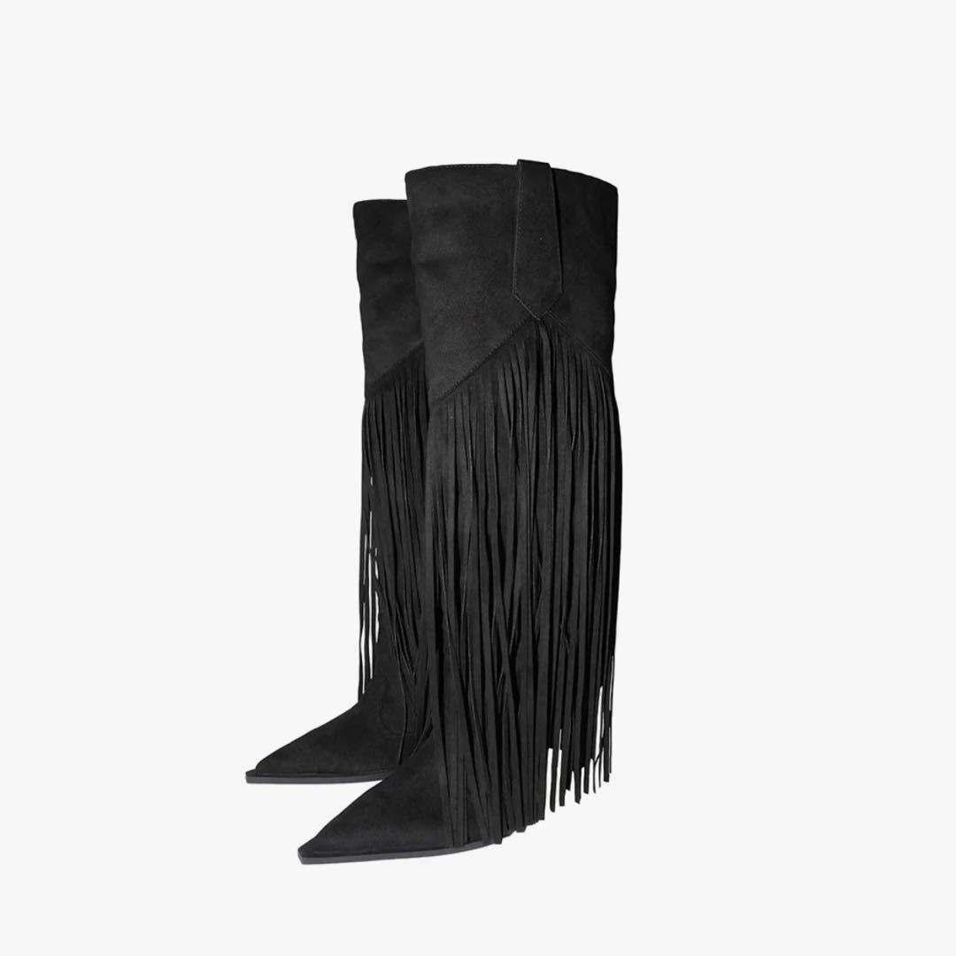靴 THEREDTHREAD stiletto boots rodeo