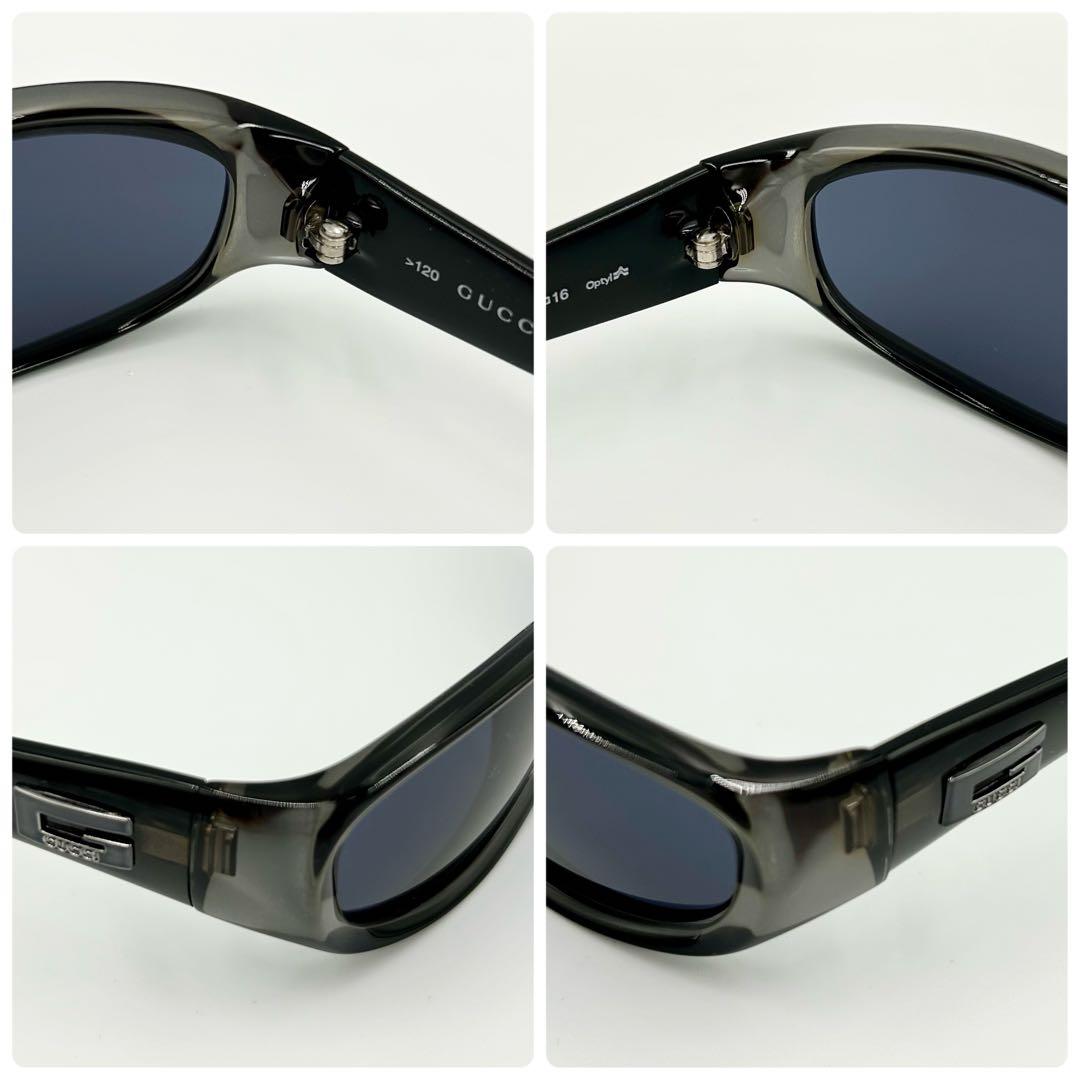 小物 GUCCI archive sunglasses clear vintage
