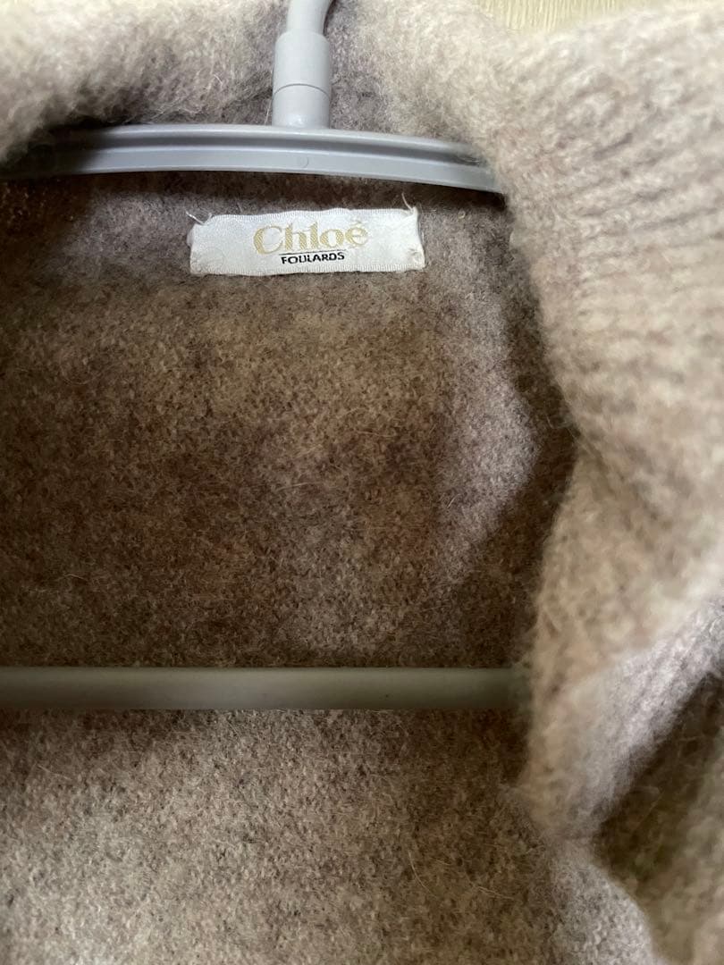 Chloe ウールアンゴラ ケープ ストール