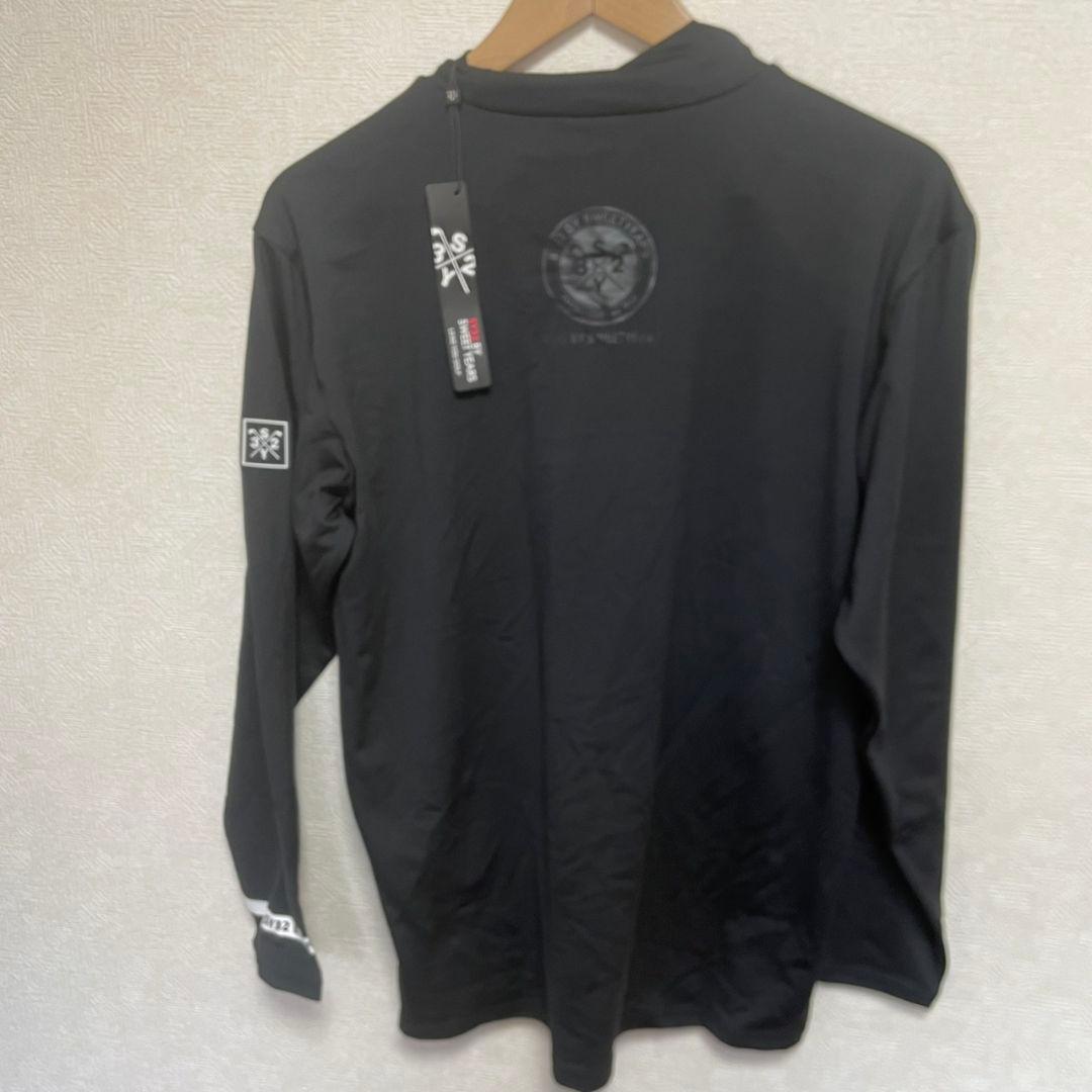 の*り様 新品　sy32bysweetyears 長袖　モックネック　黒　l
