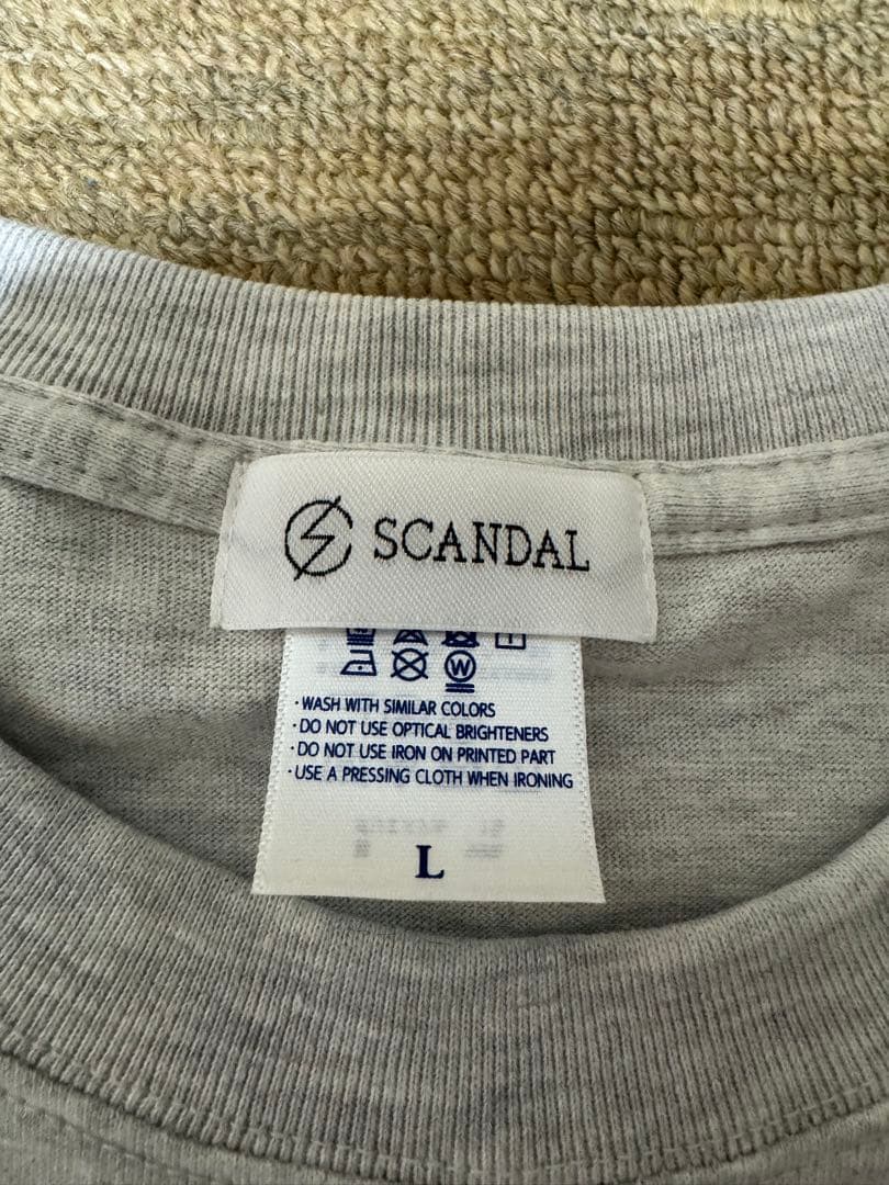 SCANDAL サイン入り Tシャツ Lサイズ