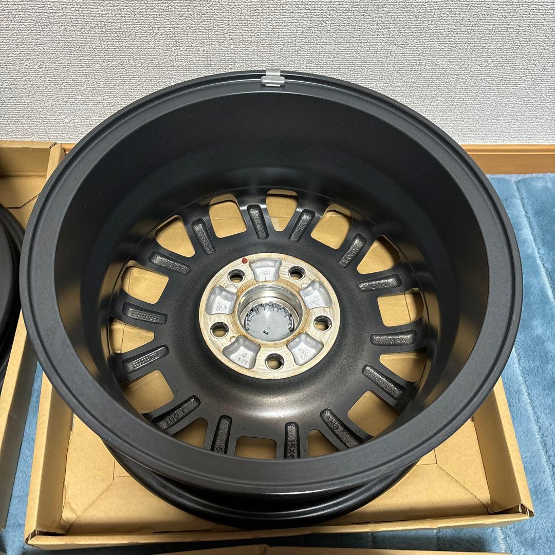 新車外し ホンダ 新型フリードクロスター純正ホイール4本セット 二個口発送 ①