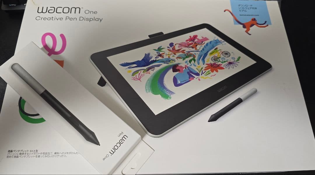 wacom one 液晶ペンタブレット 13 dtc133新品専用ペン付き