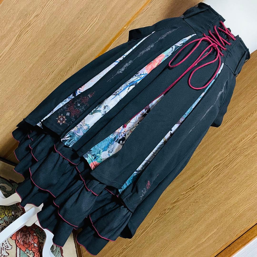 ozz oneste 着物柄スカート