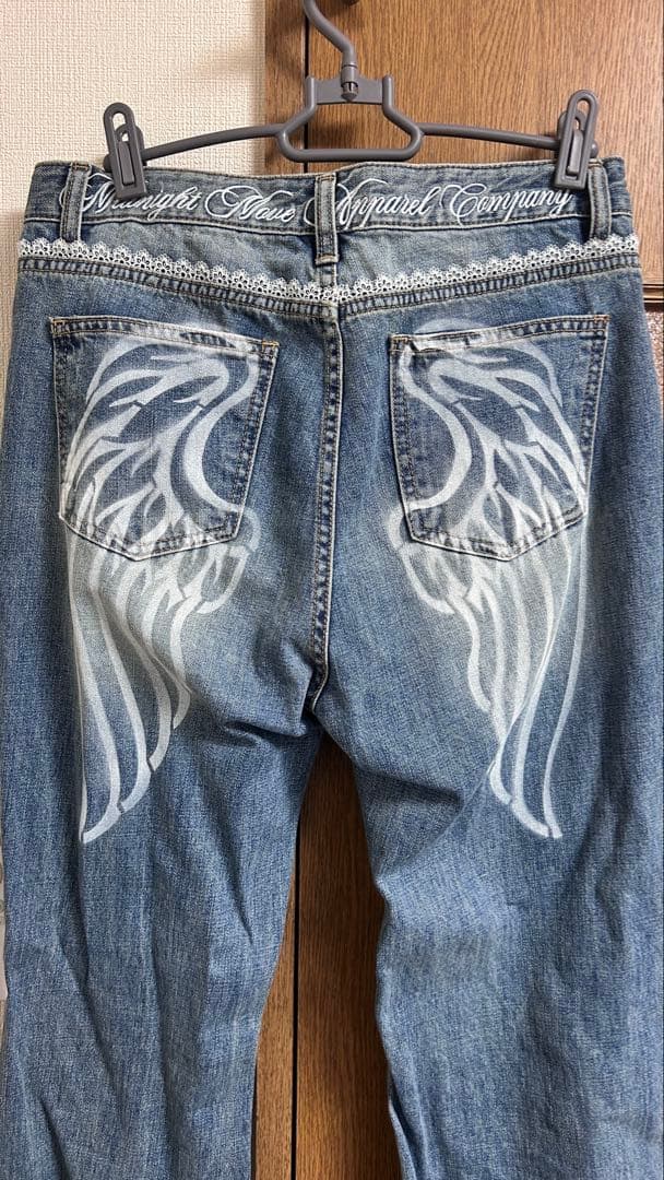 パンツ midnight move lace bt pants blue