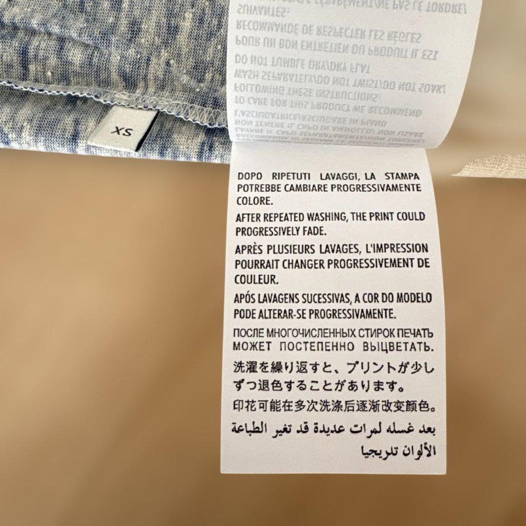 GUCCI ビンテージ風加工 ボーダー Tシャツ