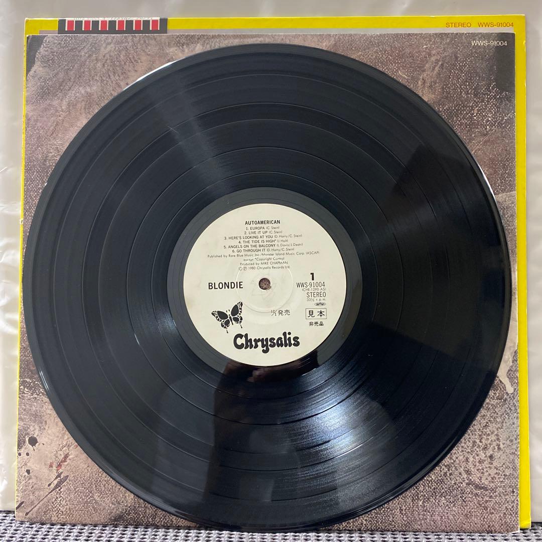 ★ Blondie ‎ レコード プロモ盤 LP