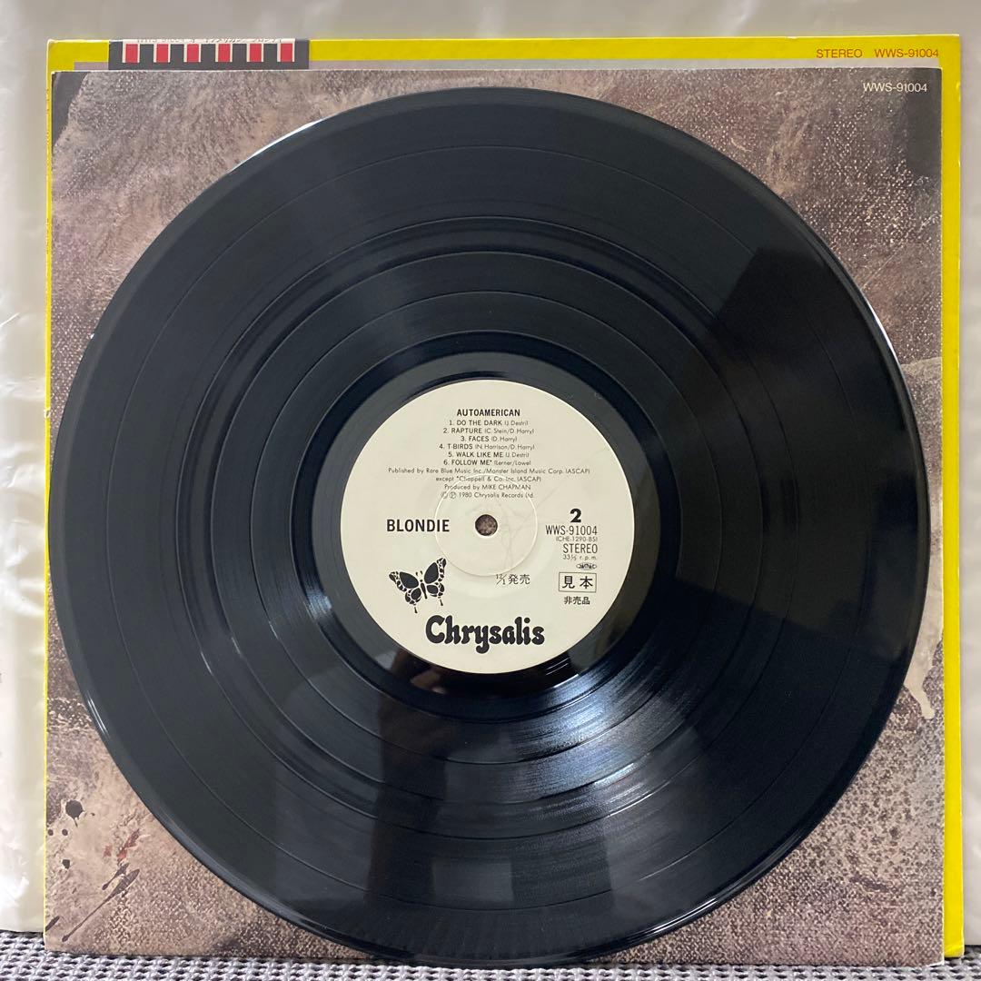 ★ Blondie ‎ レコード プロモ盤 LP