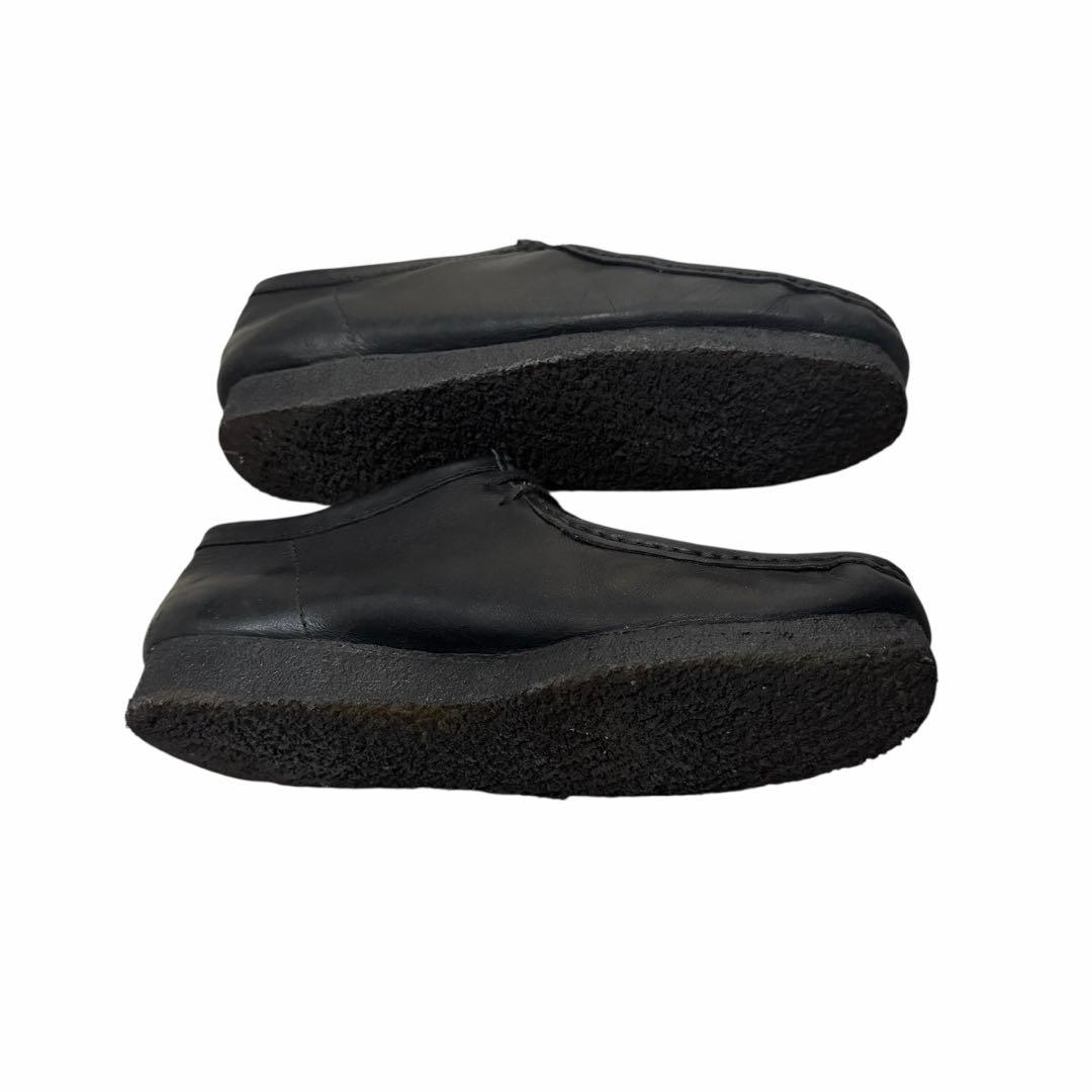 【極大サイズ】Clarks ワラビー ブラックレザー 30 - 30.5cm相当