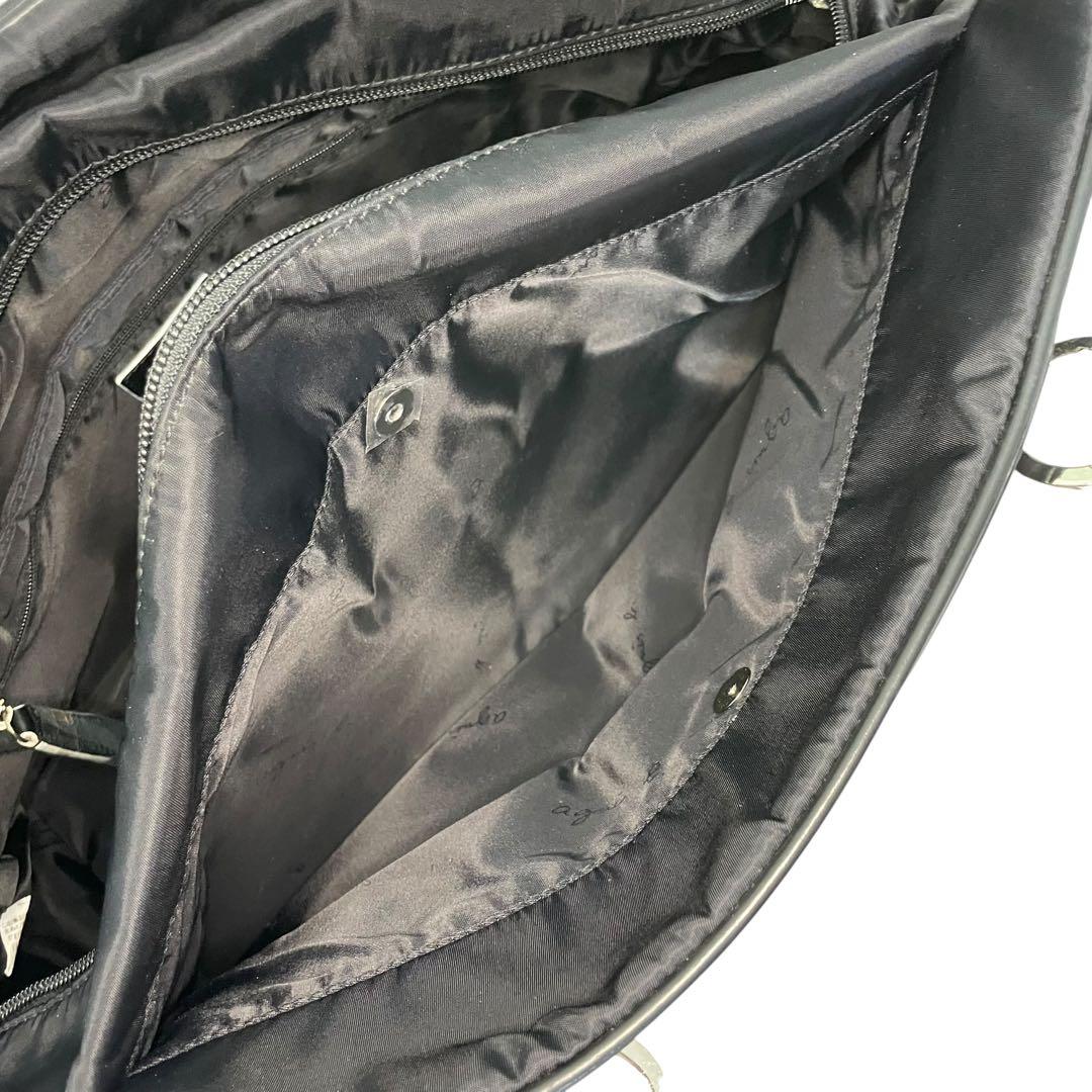 極美品 アニエスベー 2way ボストンバッグ ハンドバッグ ショルダー