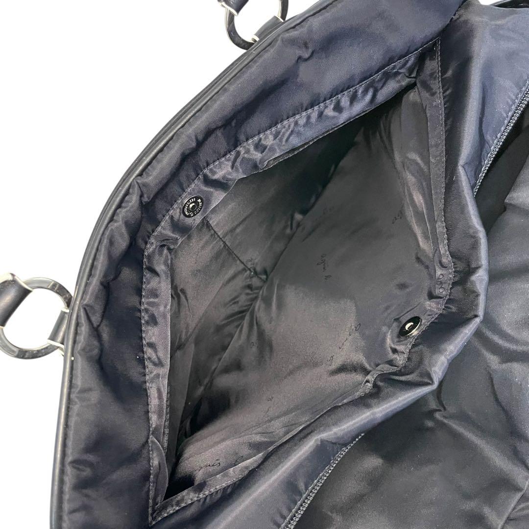 極美品 アニエスベー 2way ボストンバッグ ハンドバッグ ショルダー