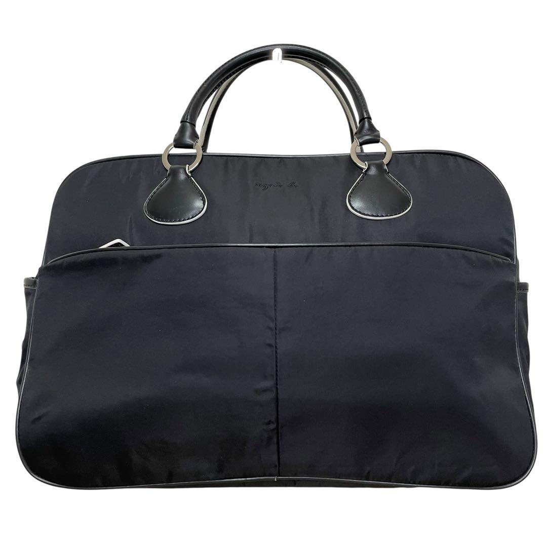 極美品 アニエスベー 2way ボストンバッグ ハンドバッグ ショルダー
