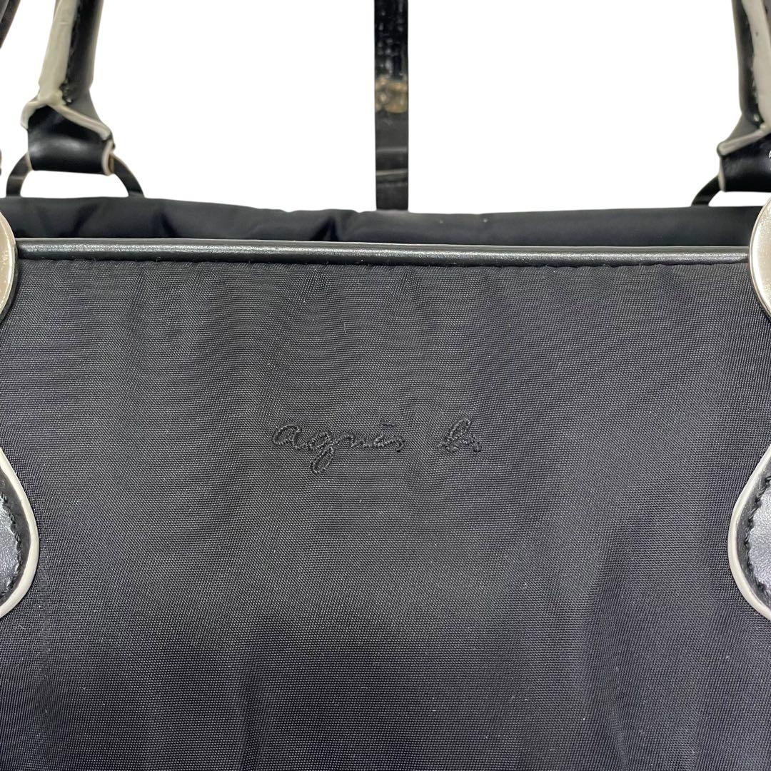 極美品 アニエスベー 2way ボストンバッグ ハンドバッグ ショルダー
