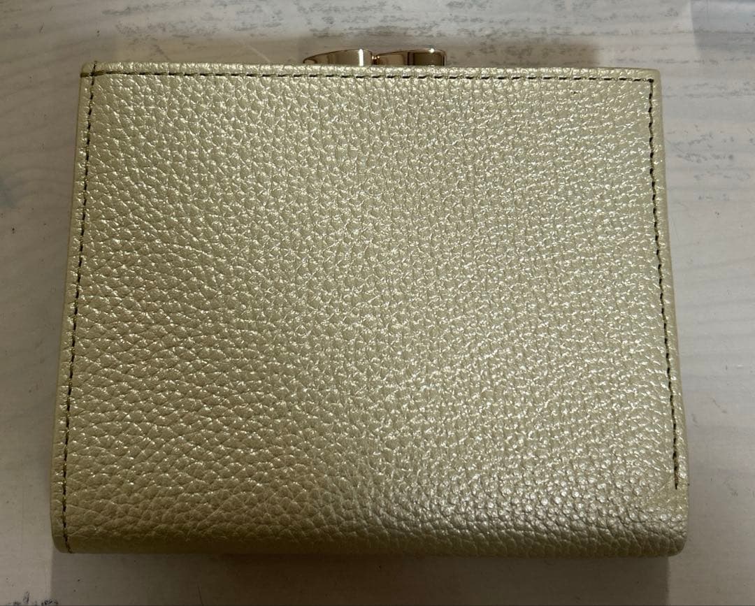 皇居財布　シャンパンゴールド