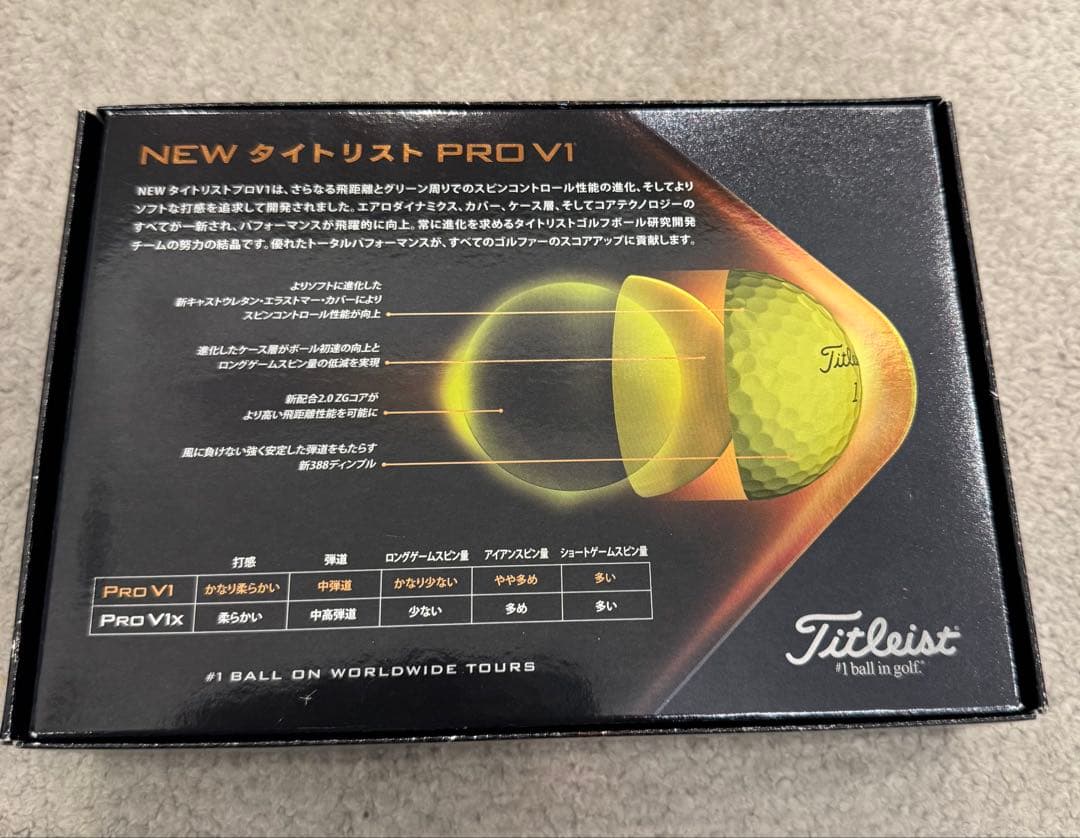 Titleist Pro V1 ゴルフボール セット　3ダース（36個）