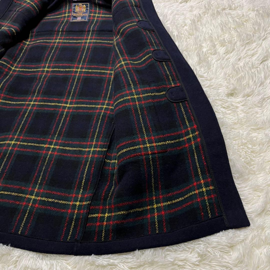 美品✨大きめ✨英国製✨グローバーオール　ダッフルコート　ネイビー　XL