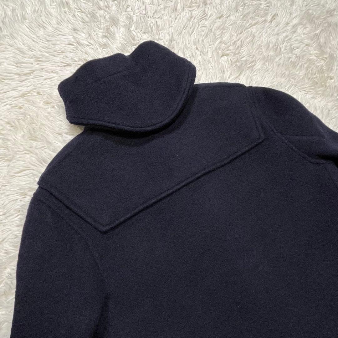 美品✨大きめ✨英国製✨グローバーオール　ダッフルコート　ネイビー　XL