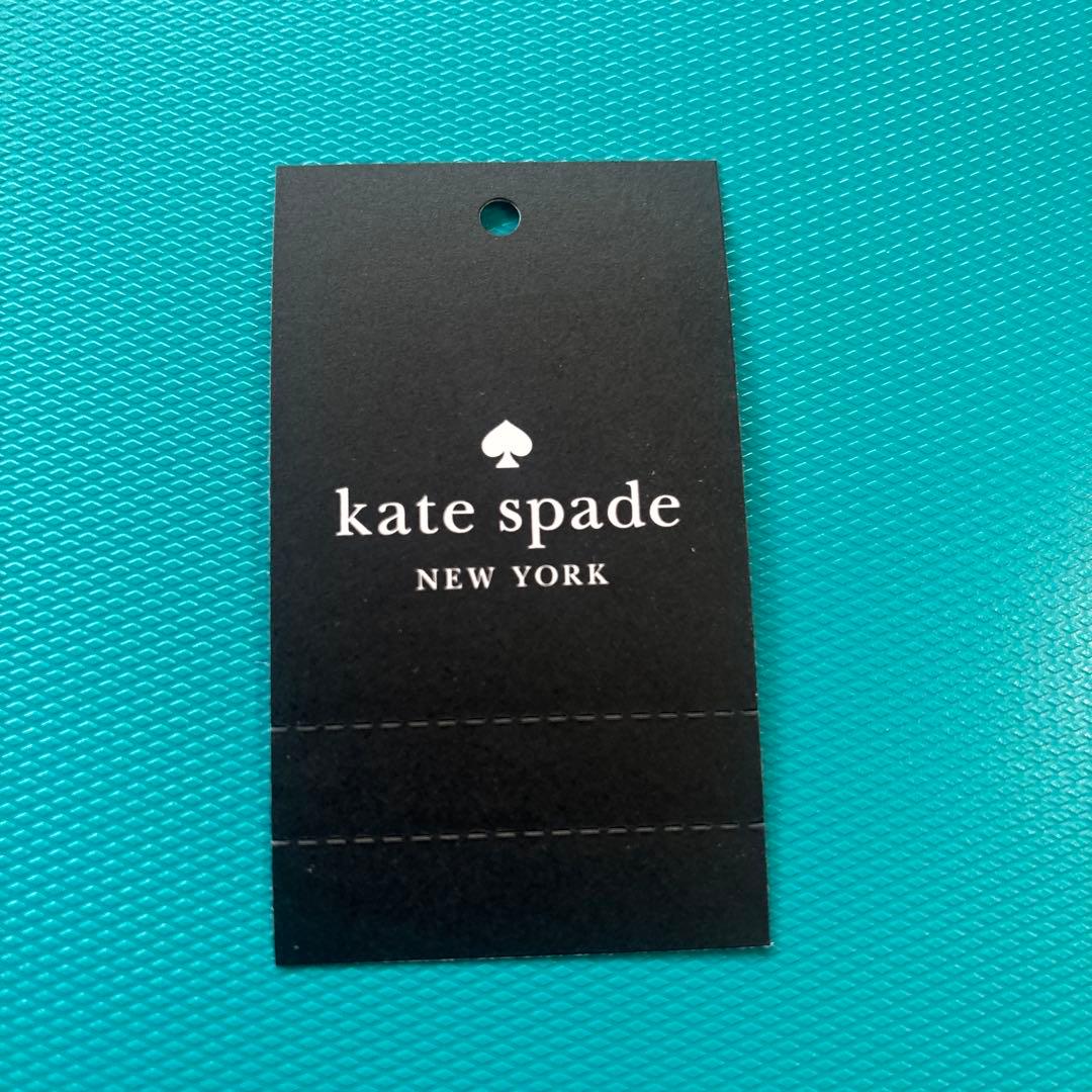 新品未使用　Kate spade 二つ折り財布　黒