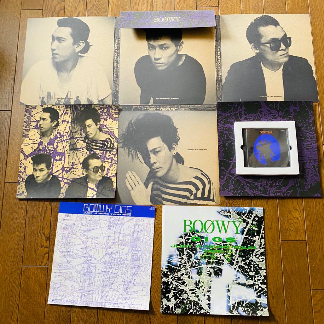 【限定盤】BOOWY \"GIGS\" JUST A HERO TOUR 1986