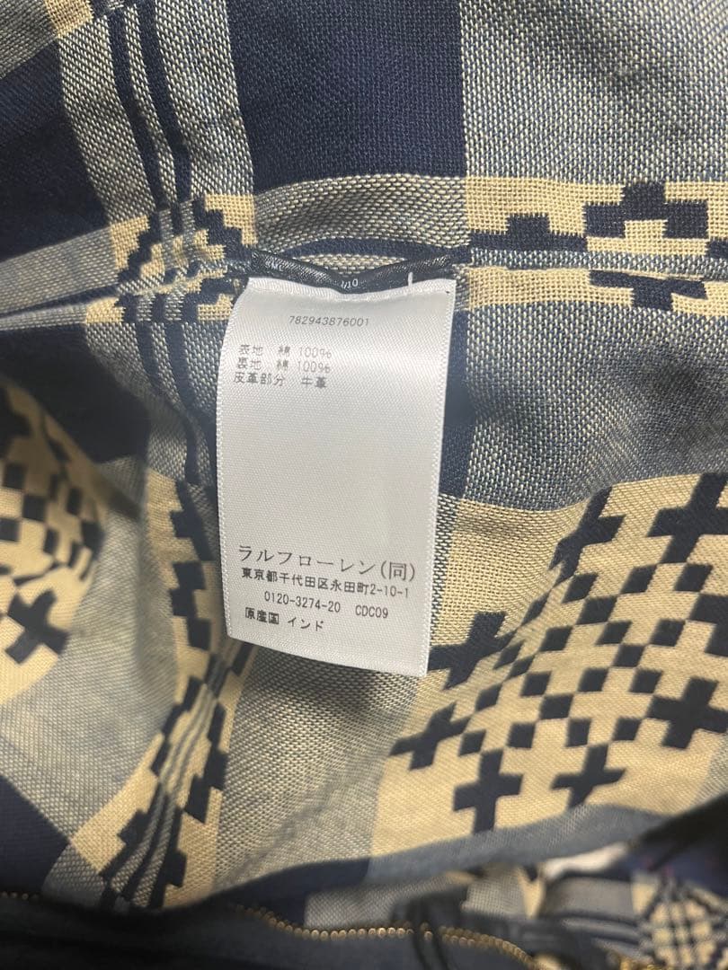 RRL ラルフローレン　オイルクロス　フーデットジャケット　XS