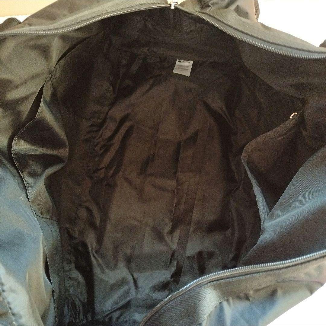 ブラック　レスポートサック　ボストンバッグ　旅行カバン　ポーチ付き　新品未使用