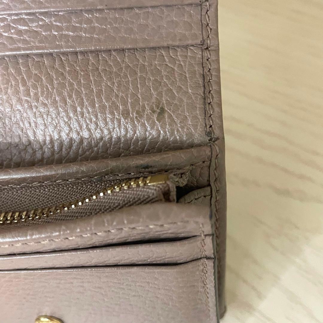グッチミニウォレット マーモント GGスプリームキャンバス GUCCI
