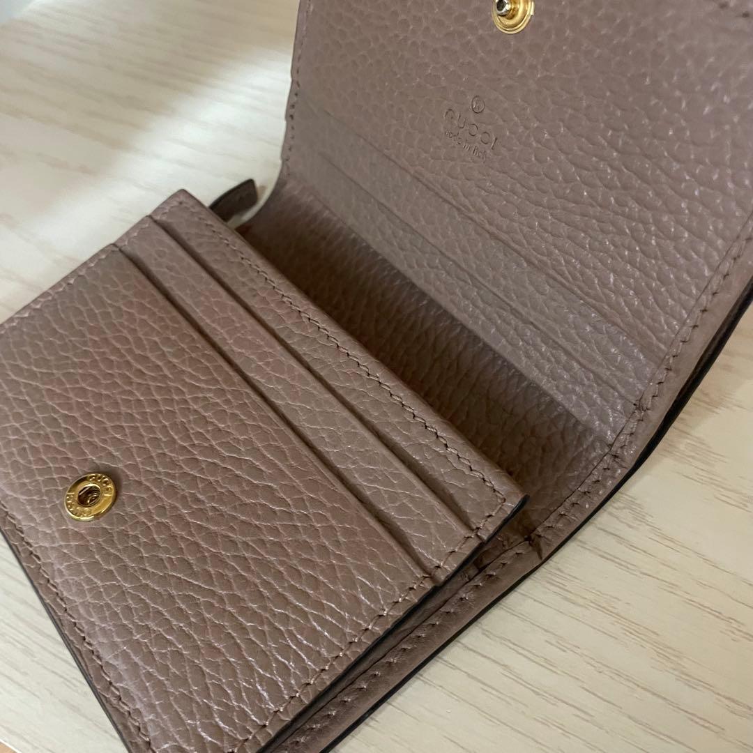 グッチミニウォレット マーモント GGスプリームキャンバス GUCCI
