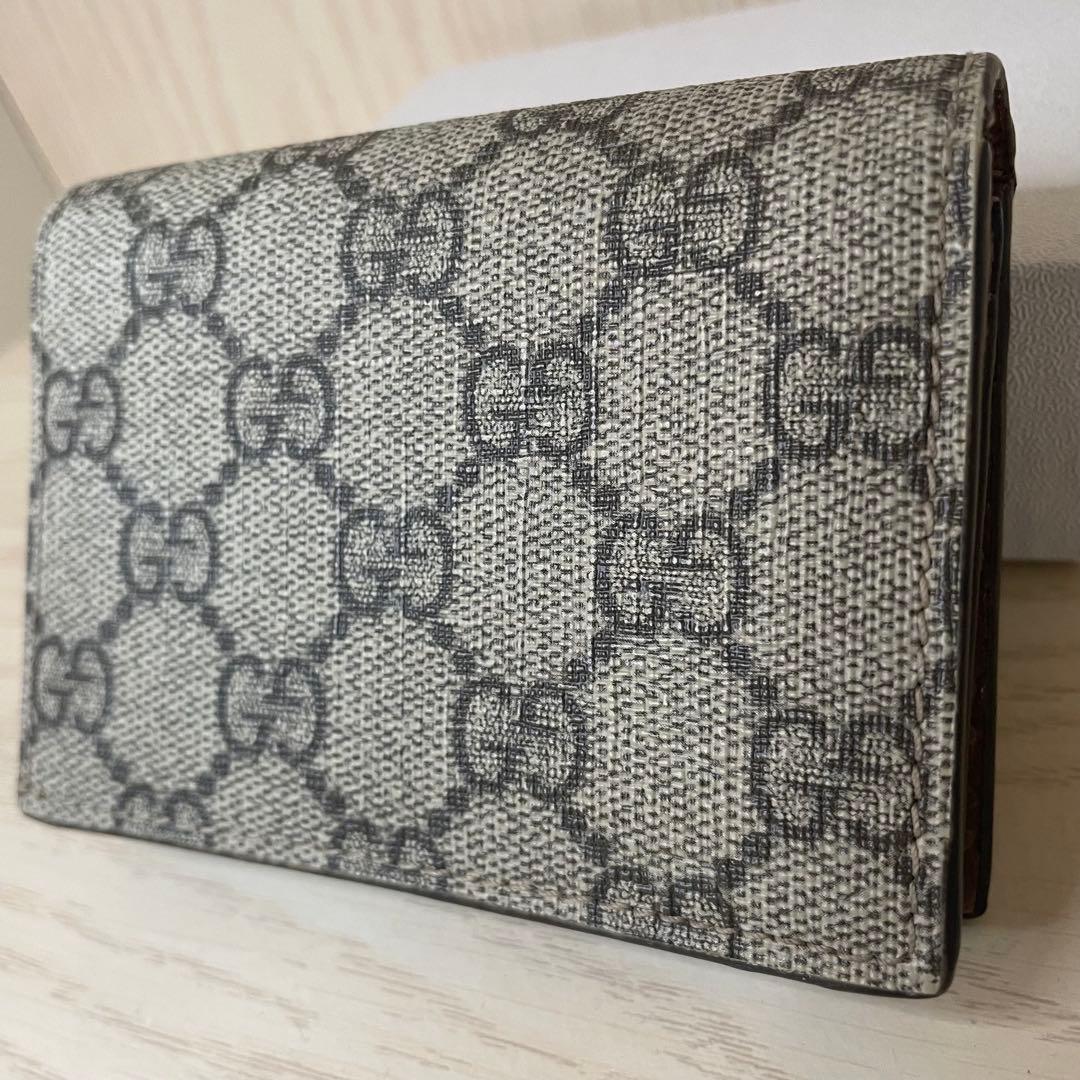 グッチミニウォレット マーモント GGスプリームキャンバス GUCCI