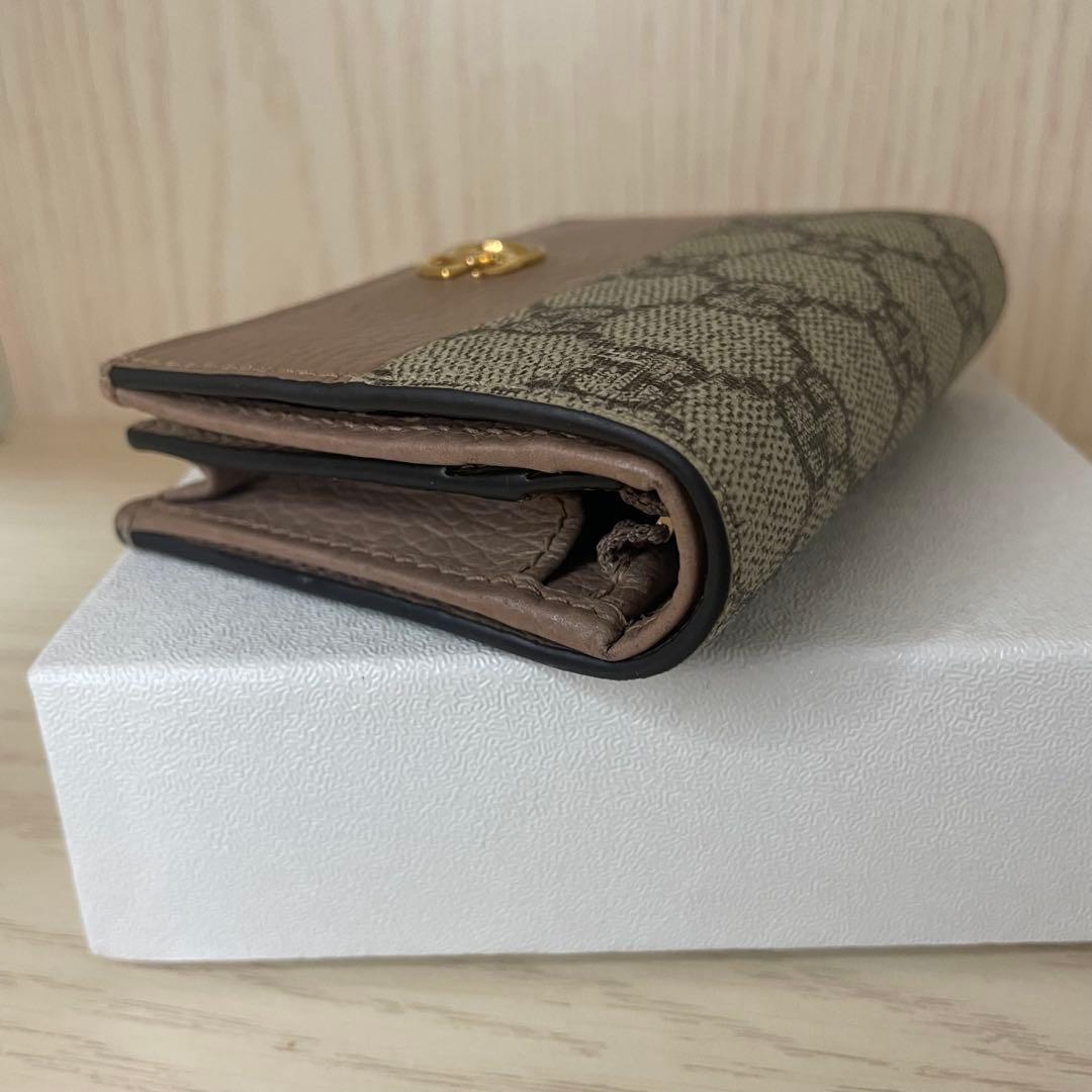 グッチミニウォレット マーモント GGスプリームキャンバス GUCCI