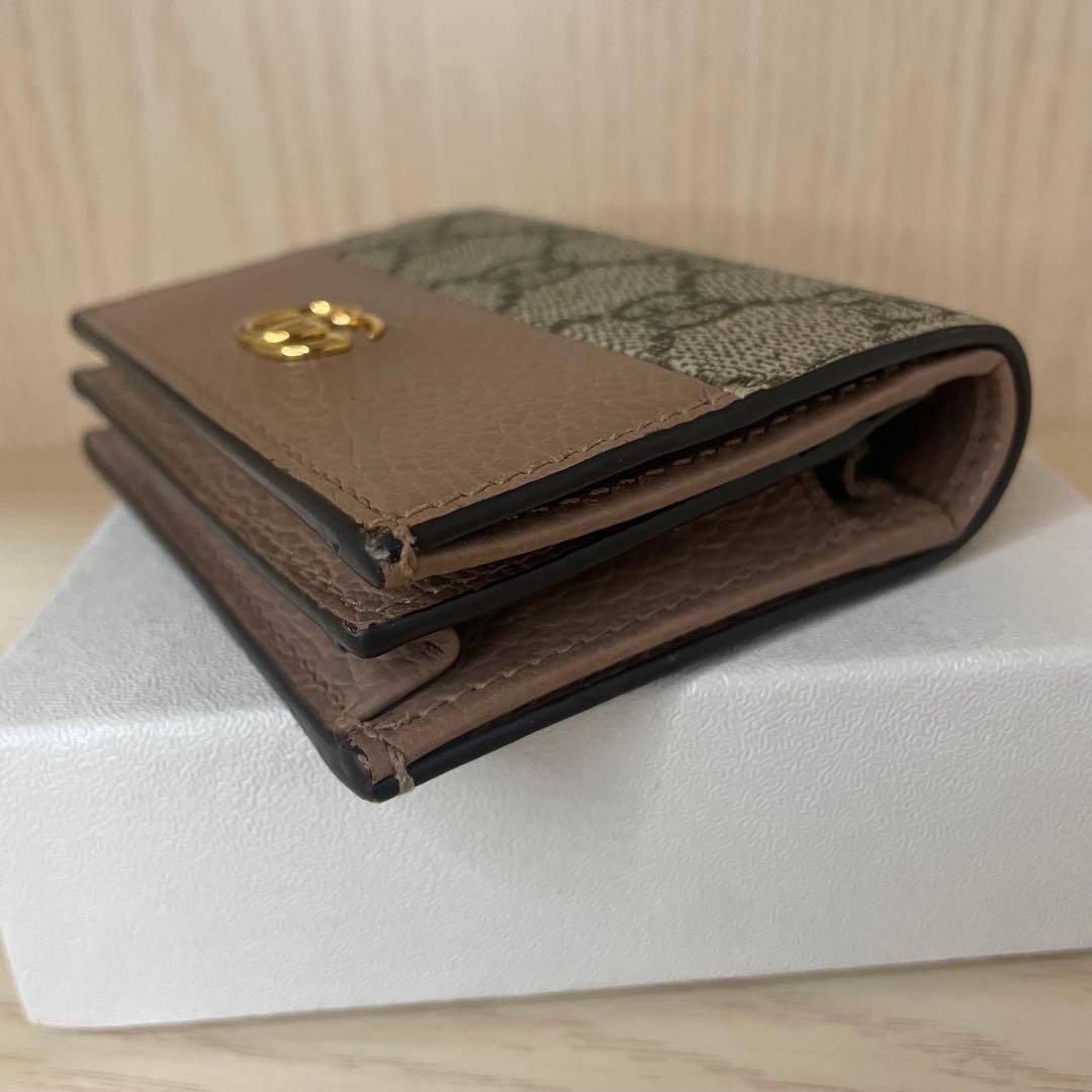 グッチミニウォレット マーモント GGスプリームキャンバス GUCCI
