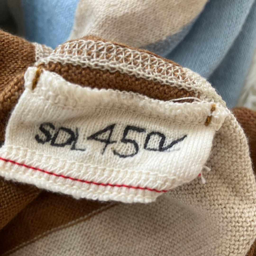 【美品】45r ガーゼトリコロール　ストール