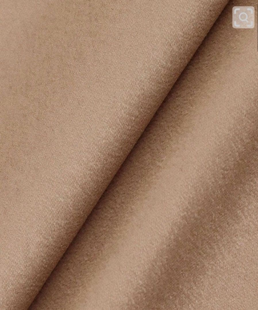 【新品】 ANAYI レザーライクサテンプリーツスカートモカ