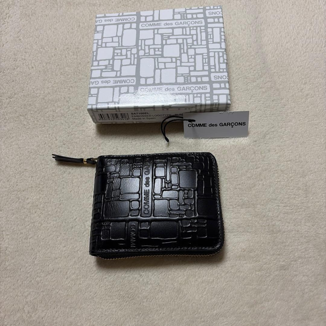 COMME DES GARCONS コムデギャルソン 財布（ブラック）