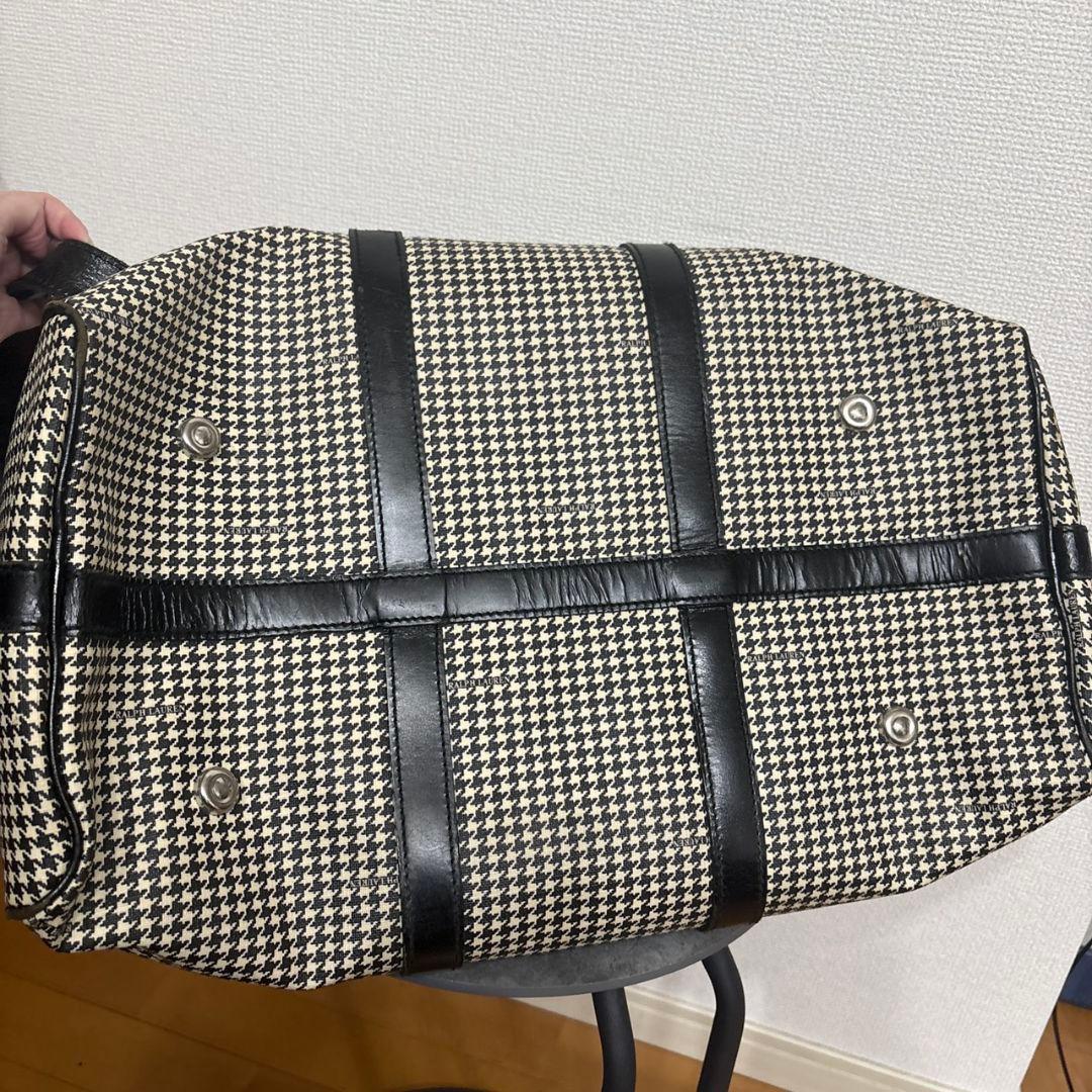 【希少】ラルフローレン　ボストンバッグ　千鳥柄