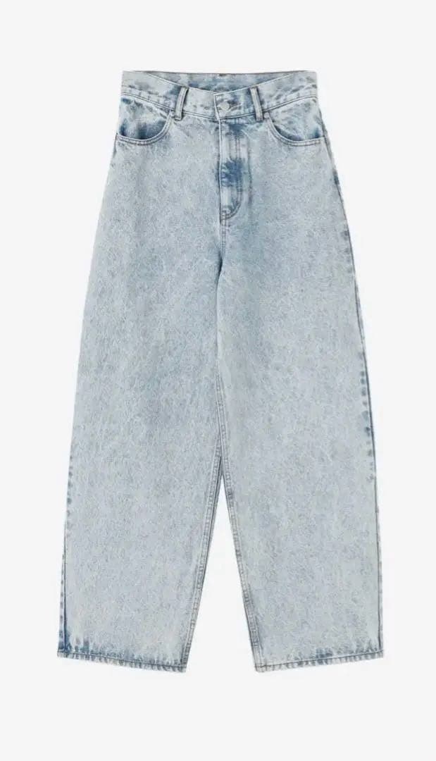 THETOE Olympia Denim Pants S ライトブルー