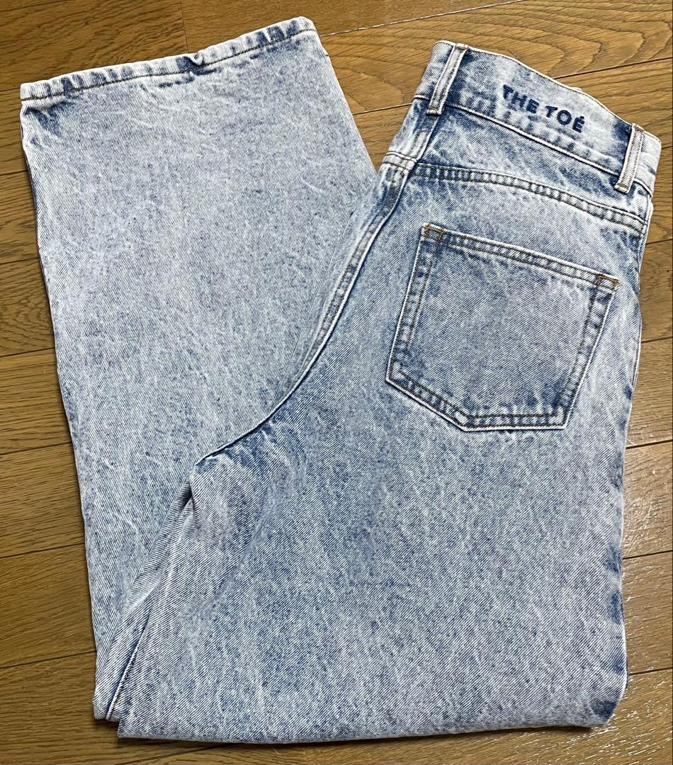 THETOE Olympia Denim Pants S ライトブルー