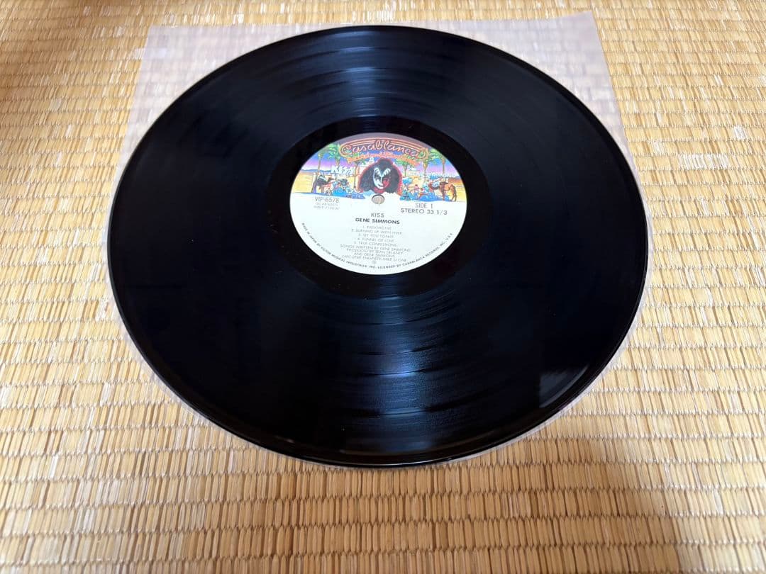 KISS ジーン・シモンズ　レコード