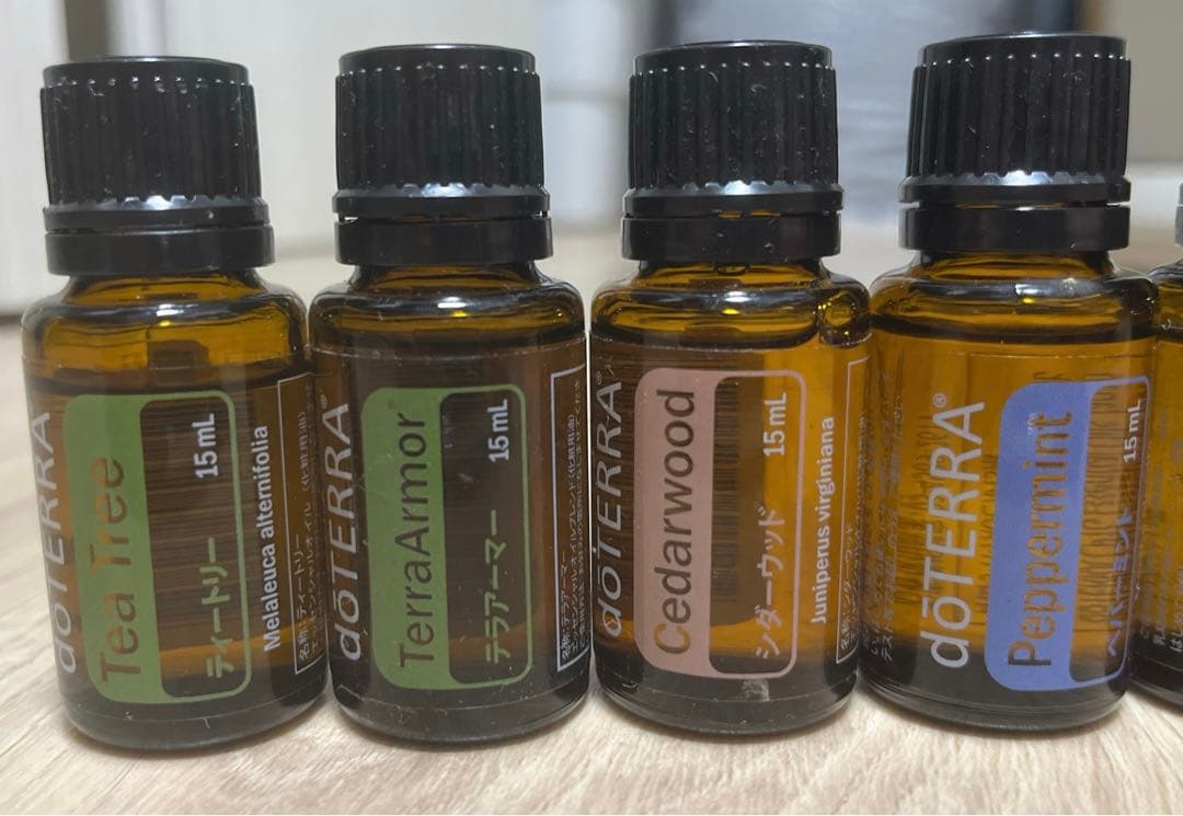 未開封　doTERRA エッセンシャルオイル 7本セット 15mL