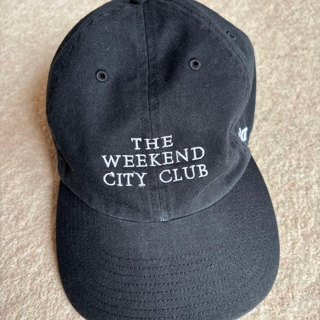 THE WEEKEND CITY CLUB キャップ ブラック
