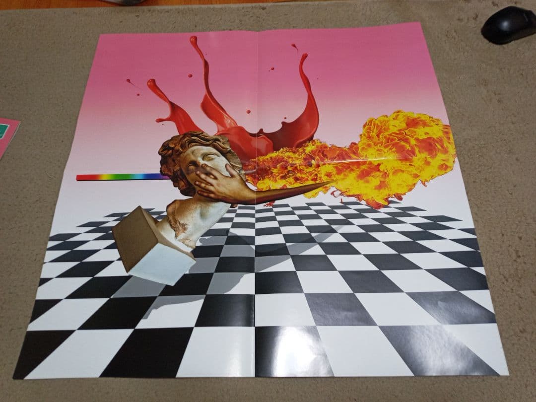 Floral Shoppe Vaporwave ピンク版 ポスター付き中古