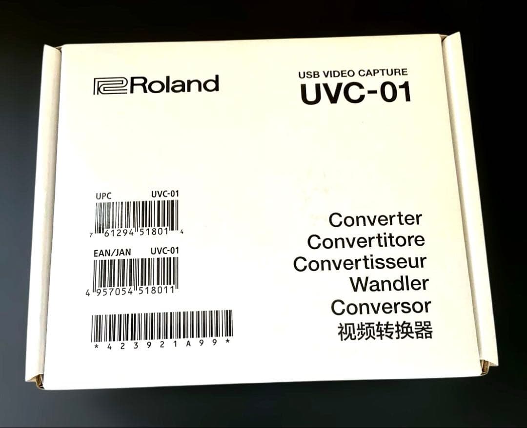 【新品未使用】Roland USB VIDEO CAPTURE UVC-01