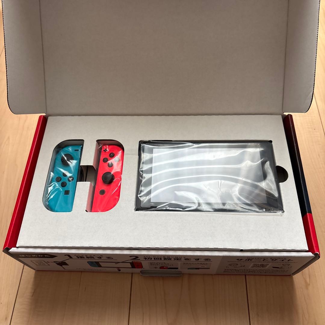 美品　Nintendo Switch ネオンブルー/ネオンレッド 本体