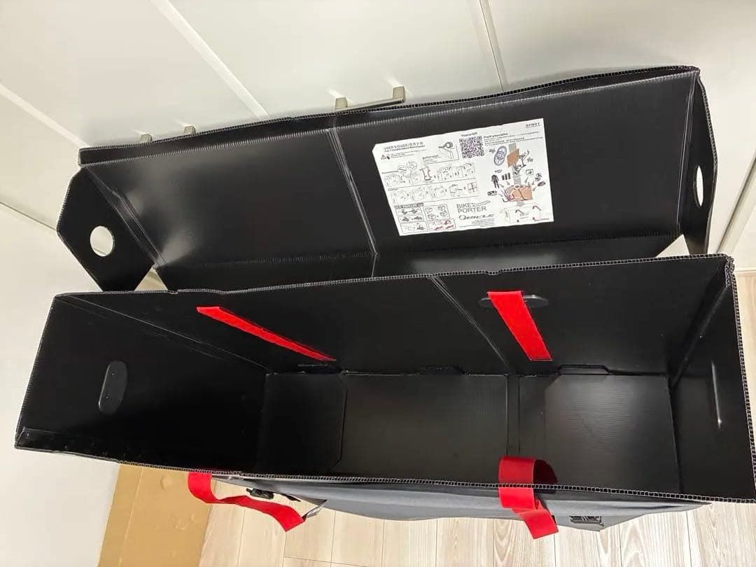 Qbicle バイクポーター STD、バッグ、キャスターセット