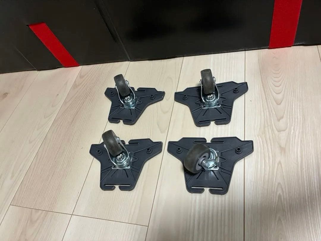 Qbicle バイクポーター STD、バッグ、キャスターセット