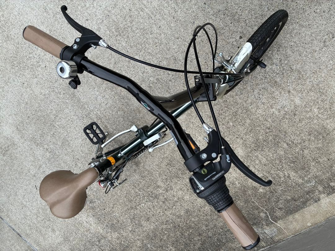 [MINIクーパー ]16インチ　折り畳み自転車　一部破損あり